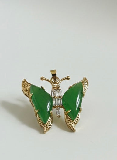 Large Butterfly with Chain