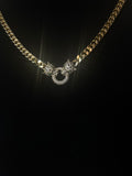 Green Eyed Jaguar Necklace