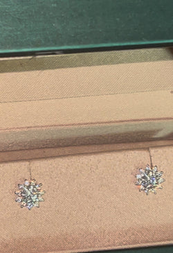 Star Moissanite Stud Earrings