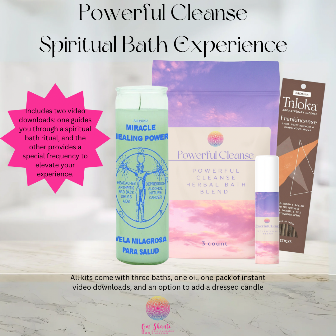 The Powerful Cleanse Spiritual Bath Experience
