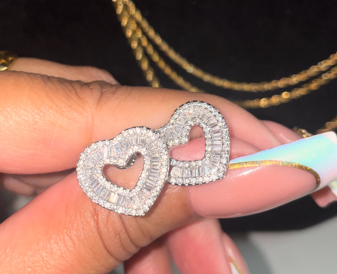 Silver Heart Earrings
