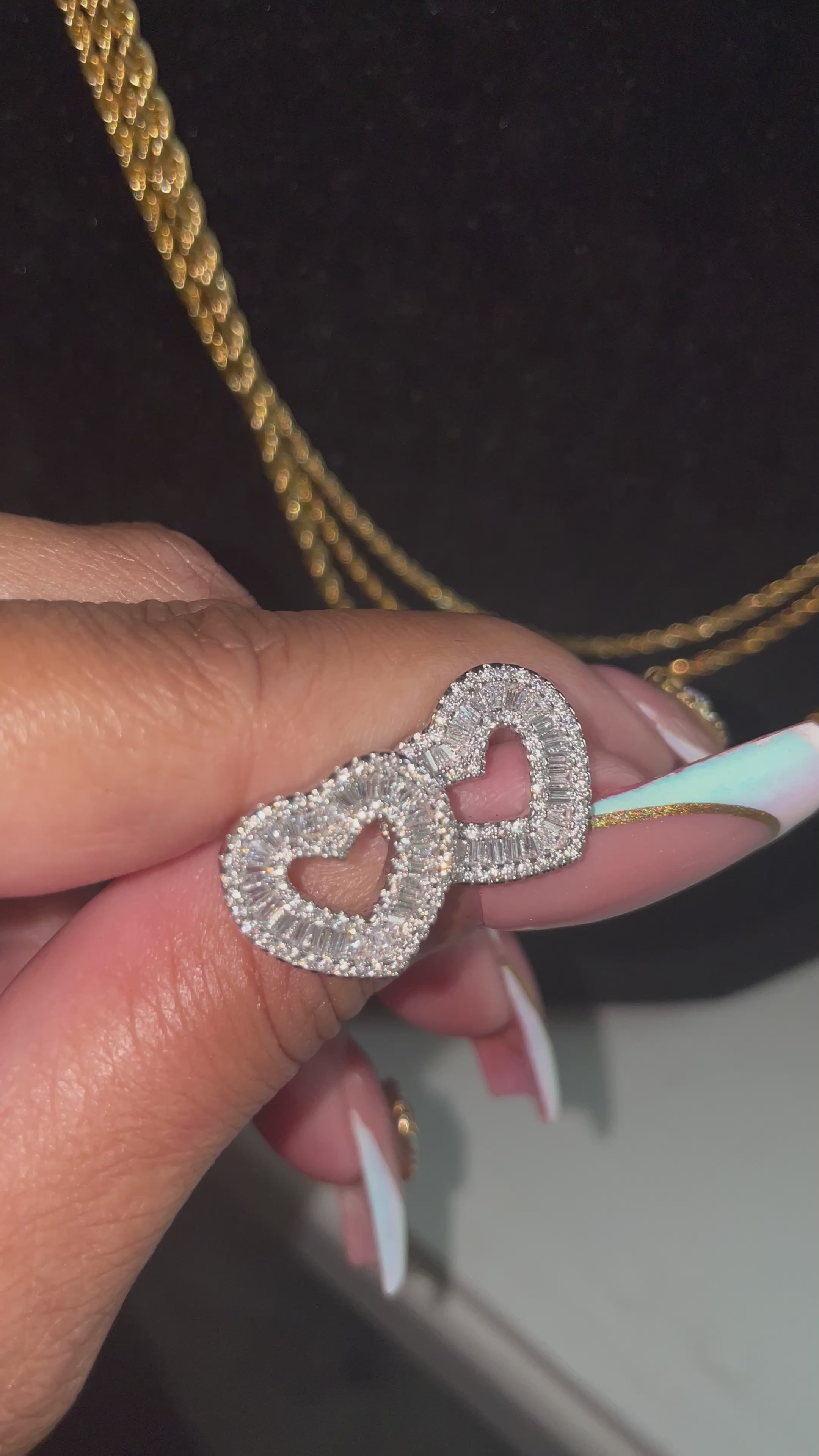 Silver Heart Earrings
