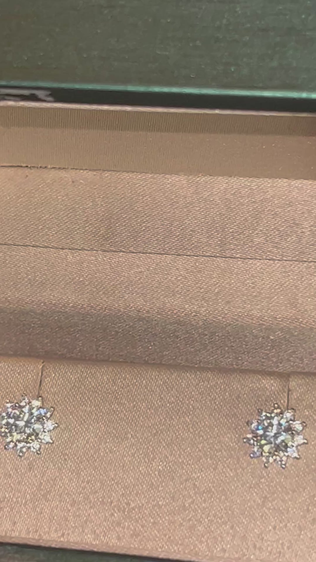 Star Moissanite Stud Earrings