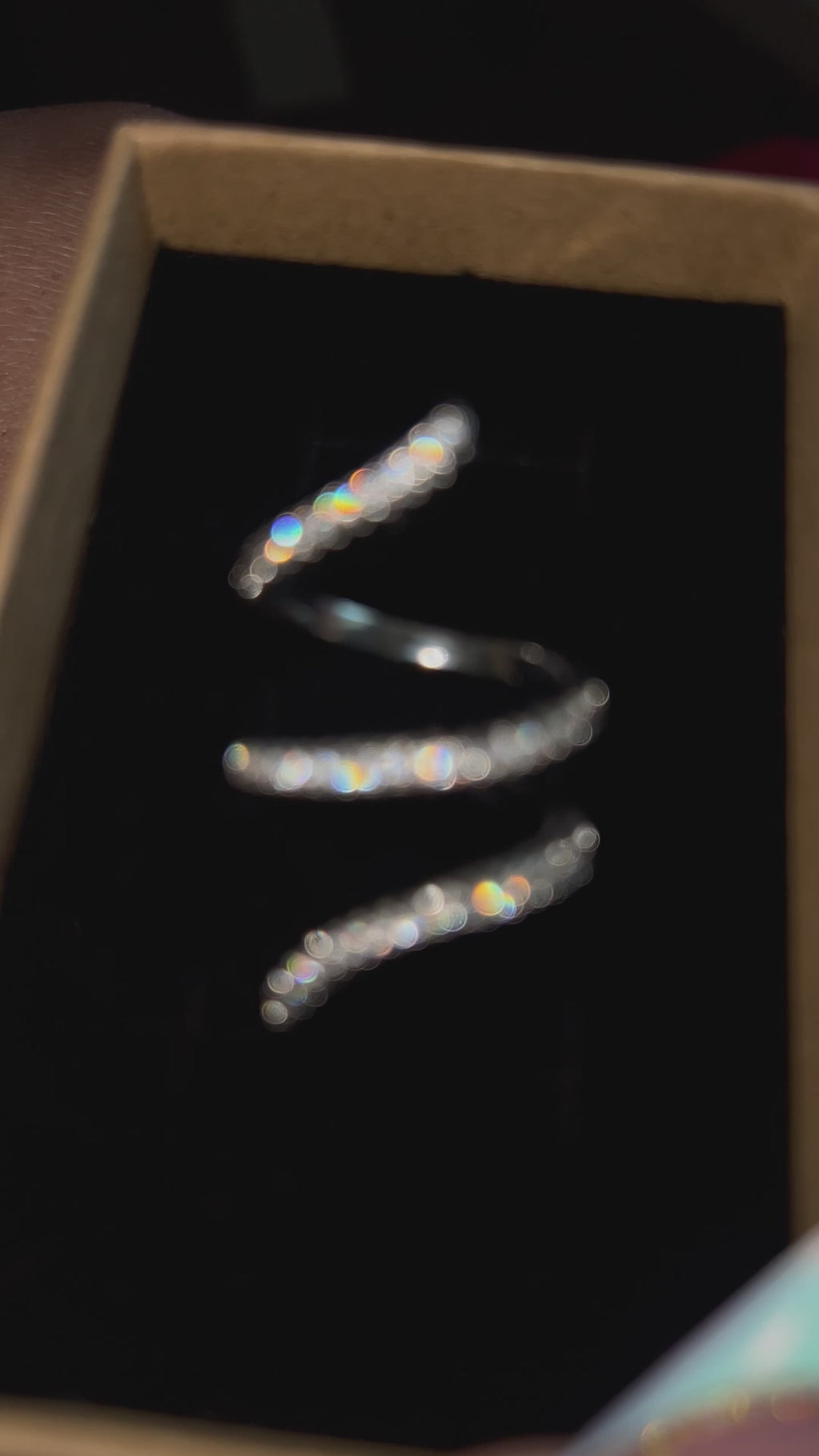 Silver ‘snake’ Wrap Around Ring