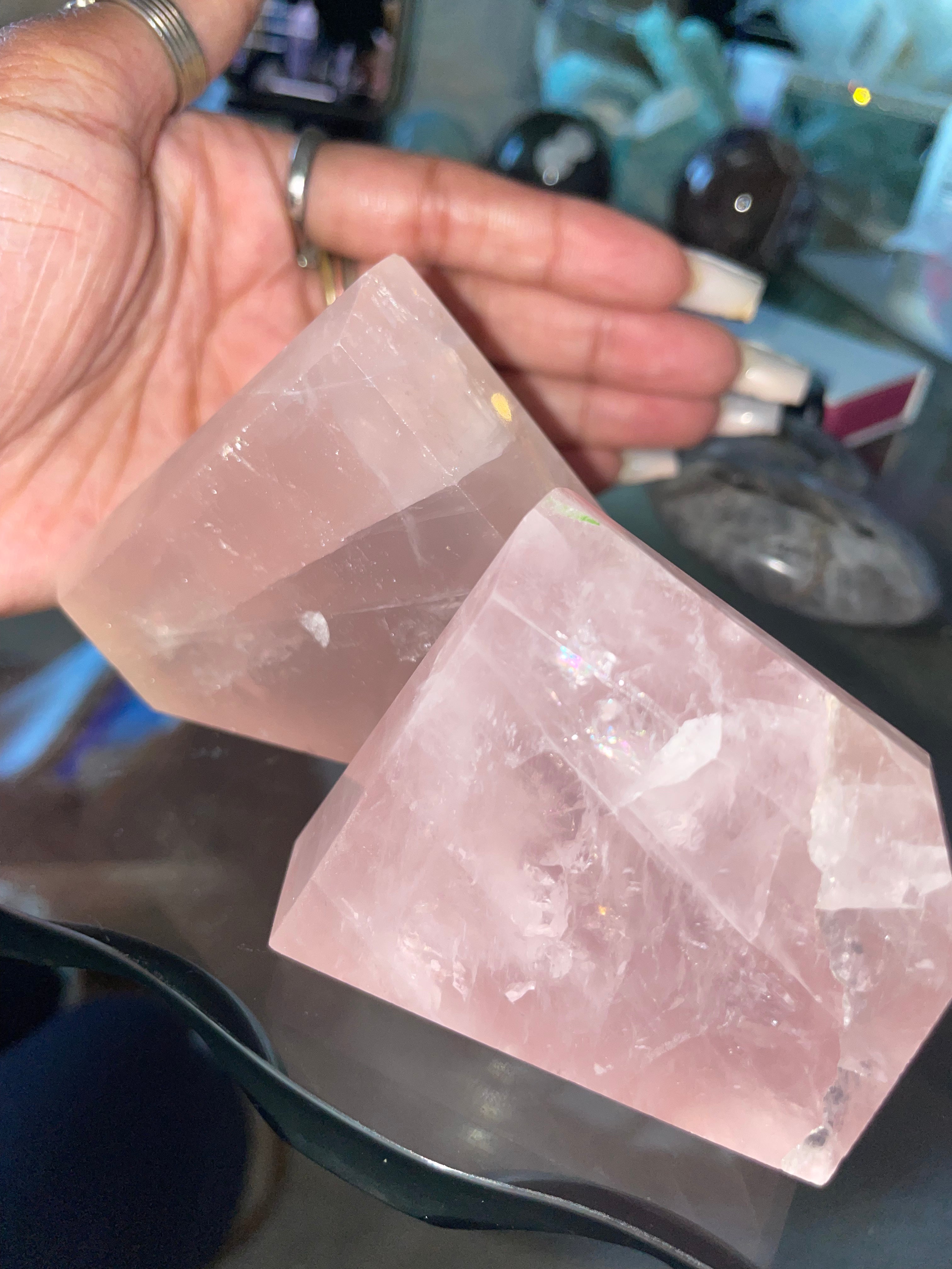 Rose Quartz Free Form