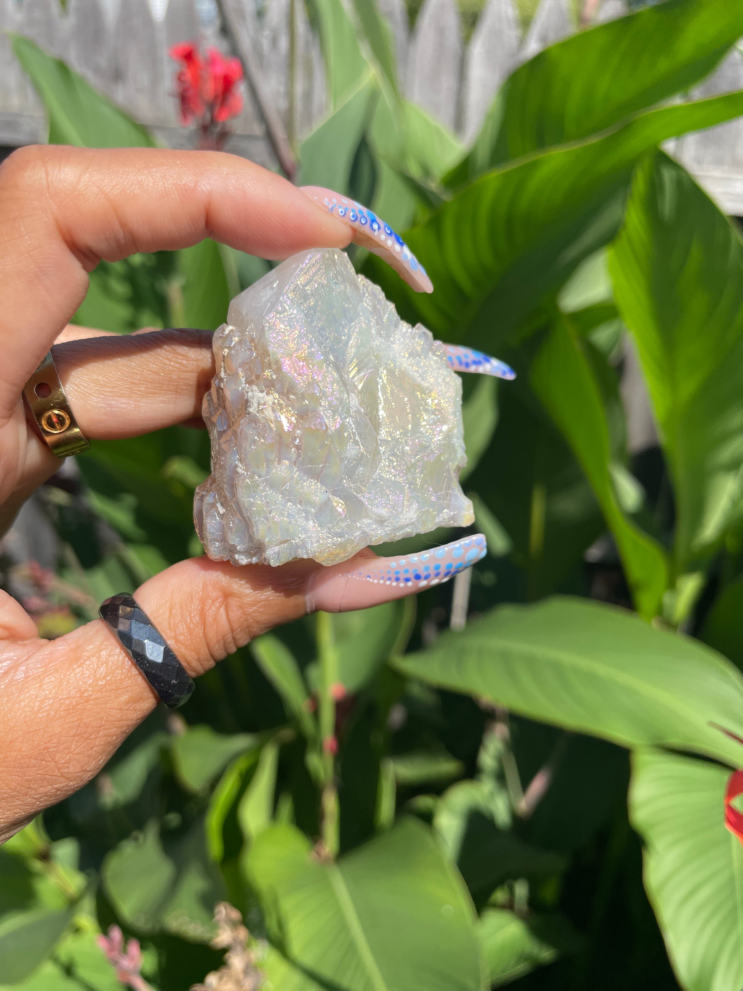 Raw Angel Aura Quartz