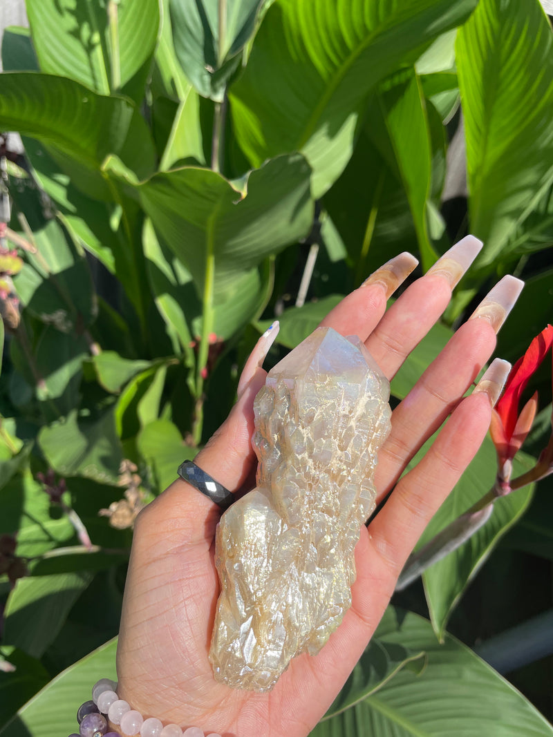 Raw Angel Aura Quartz